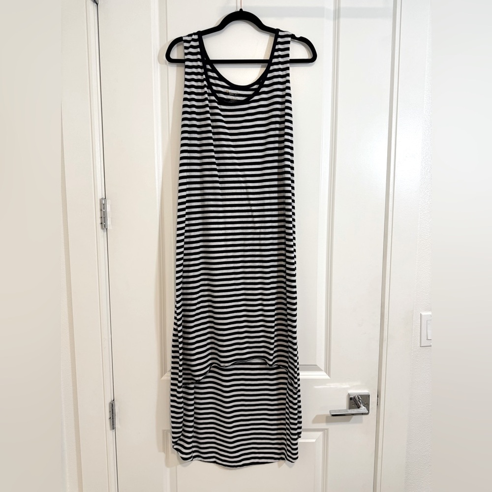 Casual tank top high low dress 3x
